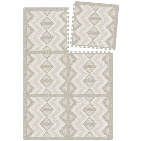  EEVEVE PLAYMAT Kilim - Feather Gray