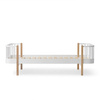  OLIVER FURNITURE Дитяче ліжко Wood Original 90x200 см, білий/дуб