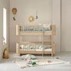  OLIVER FURNITURE Zestaw do rozbudowy Wood Łóżeczko dziecięce MINI+ COT BED do łóżka MINI+ LOW BUNK BED, oak
