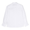 TRUSSARDI Boys long sleeve elegant shirt in white