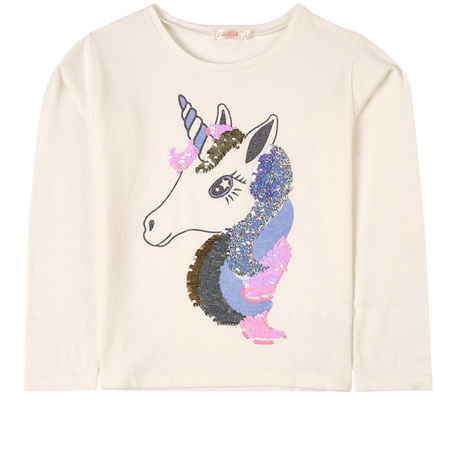 BILLIEBLUSH Girls Long Sleeve T-shirt with Unicorn