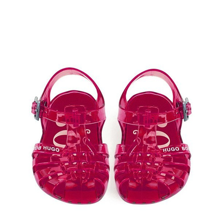BOSS Kids Kids jelly sandals in red