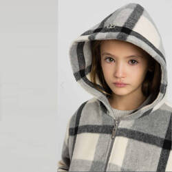 TWINSET Girls' checked jacket