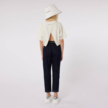 KARL LAGERFELD Kids Girls navy jeans 