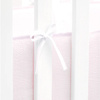HOPPEKIDS Baby bed bumper 60x120 cm, red stripes
