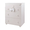 PICCI NANNY Dresser Changing Table White