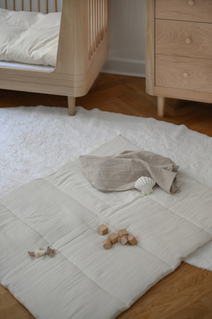 We Are Bitte Calm Play Mat,   Light Stone