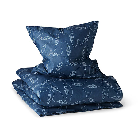 Hoppekids Kids Cars bedding, Adult size 140x200/63x60cm