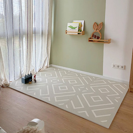 EEVEVE Дитячий ігровий килимок Modern Blocks - Soft Sage
