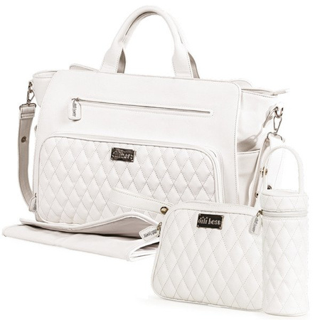 DILI BEST Torba z kosmetyczką i pokrowcem na butelkę