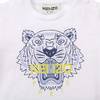 KENZO Kids T-shirt dziecięcy z krótkim rękawem biały Tiger