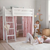 Hoppekids ECO Luxury high sleeper bed with slopping ladder 70x160 cm