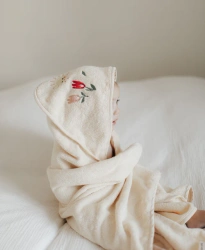 KENZO Kids Śpiworek niemowlęcy do spania błękitny