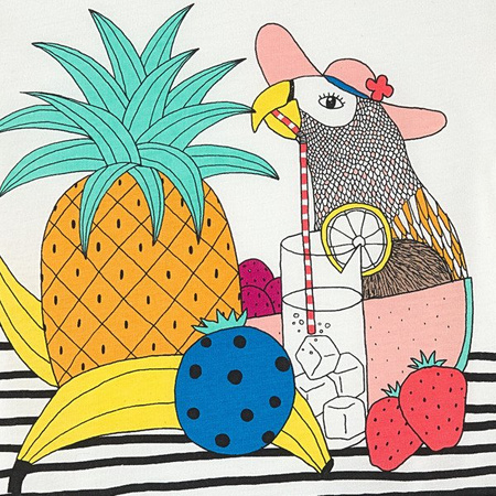 THE MARC JACOBS T-shirt chłopięcy z krótkim rękawem z nadrukiem