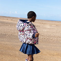 BILLIEBLUSH Girls' Reversible Jacket with Hood