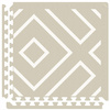 EEVEVE PLAYMAT Modern Blocks - Soft Sage