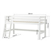 Hoppekids ECO Luxury low bunk bed with slopped ladder ladder 70x160 cm