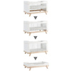 LIFETIME Kidsrooms Materac do łóżeczka dzieciecegp 70x140 cm