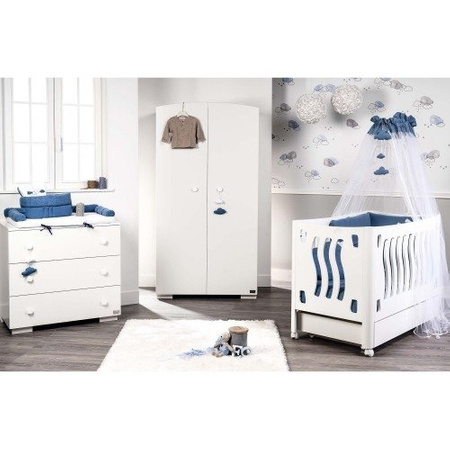 PICCI Space Koszyk na akcesoria dziecięce niebieski