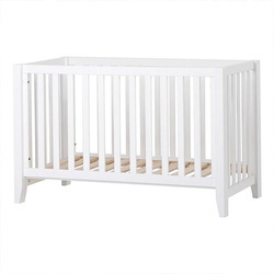 HOPPEKIDS ANTON Baby bed 60x120 cm, white
