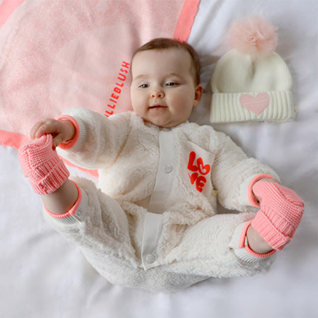 Billieblush Baby Girl's Romper with Pocket