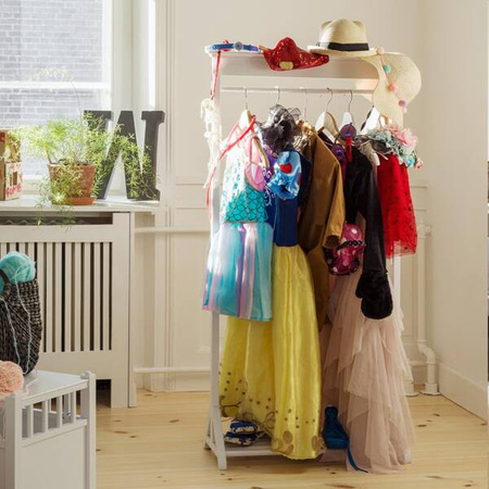 OLIVER FURNITURE Wieszak na ubrania dziecięce Seaside biały 125 cm