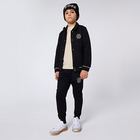 BOSS Kids Boys' Black Sweatpants