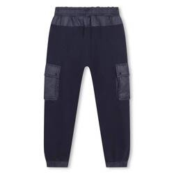 BOSS Kids Boys navy tracksuit pants with pockets