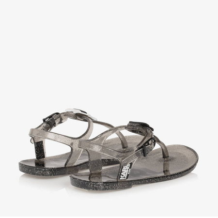 KARL LAGERFELD KIDS Jelly glitter girls Choupette sandals