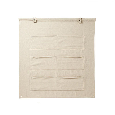 LIFETIME Kidsrooms Wieszak na łóżko z kieszeniami Essence Natural