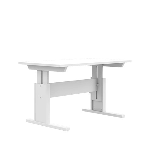 LIFETIME Kidsrooms Biurko dziecięce z regulacją wysokości, whitewash