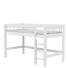 LIFETIME Kidsrooms Kid's Mid Sleeper Bed 128 cm with Ladder Breeze