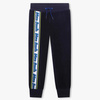 THE MARC JACOBS Teen boys navy blue velour joggers
