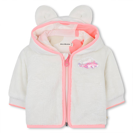 Billieblush Bluza dziecięca dla dziewczynki z kapturem