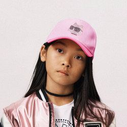 KARL LAGERFELD Girls ivory Choupette bucket hat