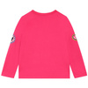 THE MARC JACOBS Girls long sleeves tee-shirt with print in pink