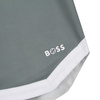 BOSS KIDS Boys white and green t-shirt and shorts set MINI MI
