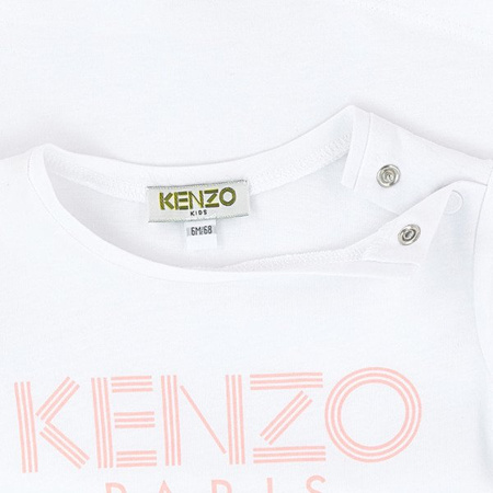 KENZO Kids T-shirt niemowlęcy dla dziewczynki z logo