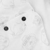 KENZO Kids Śpiworek dziecięcy do spania biało-szary