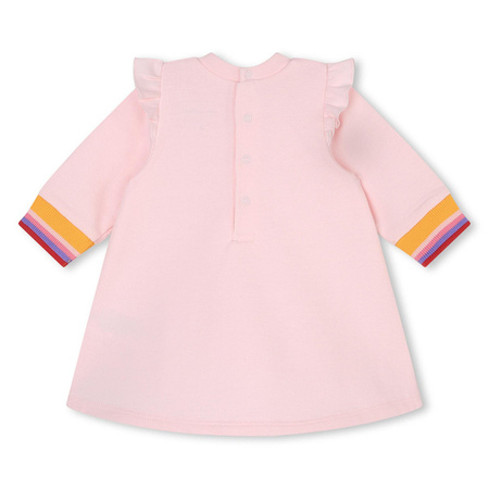 THE MARC JACOBS Baby girls long sleeves bag print dress in pink