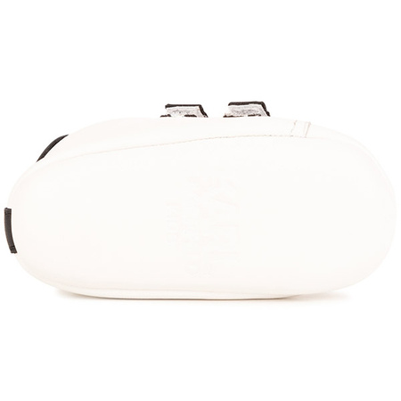 KARL LAGERFELD KIDS Baby boys leather pre-walker trainers