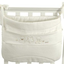 PICCI NANNY Toy Bag for Crib Cream