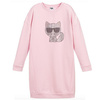 KARL LAGERFELD KIDS Sukienka z aplikacją kotka 