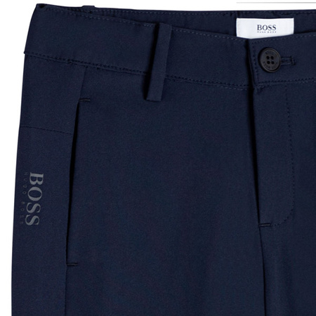 BOSS Kids Fleece tracksuit pants