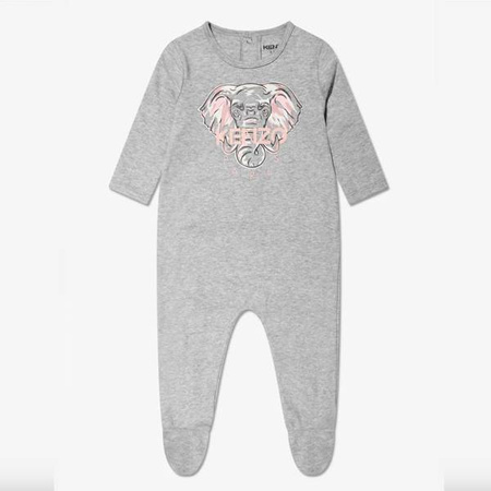 KENZO Kids Komplet prezentowy - dwa pajacyki niemowlęce Tiger dla chłopca w prezentowym pudełku