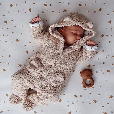 EEVEVE Splat mat Stars - Almond