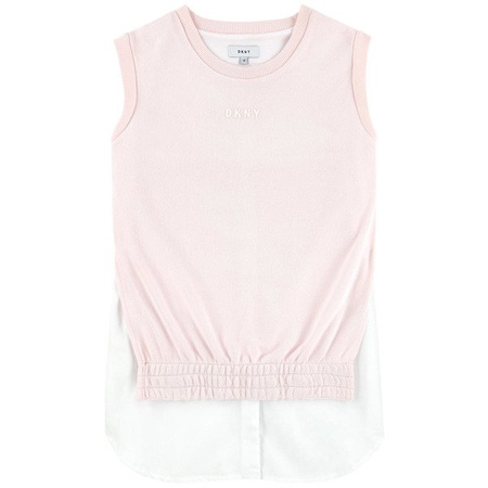 DKNY Two material dress