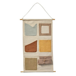 LIFETIME KIDSROOMS Wall Organizer with Pockets Canoe Adventures