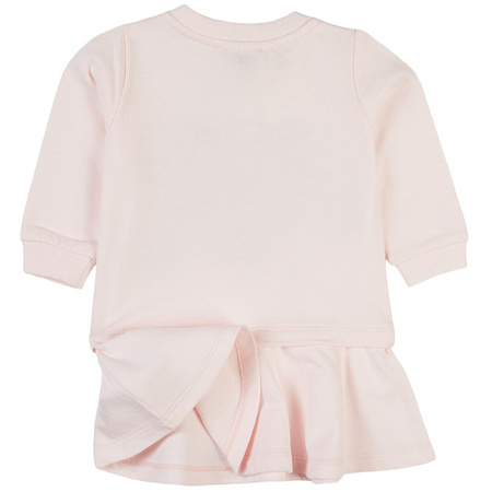KENZO Kids Sukienka dziecięca z długim rękawem różowa Tiger