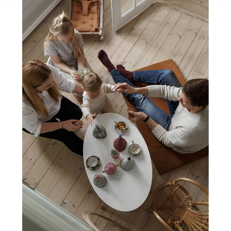 OLIVER FURNITURE Дитячий дерев'яний стіл для пінг-понгу білого/дубового кольору